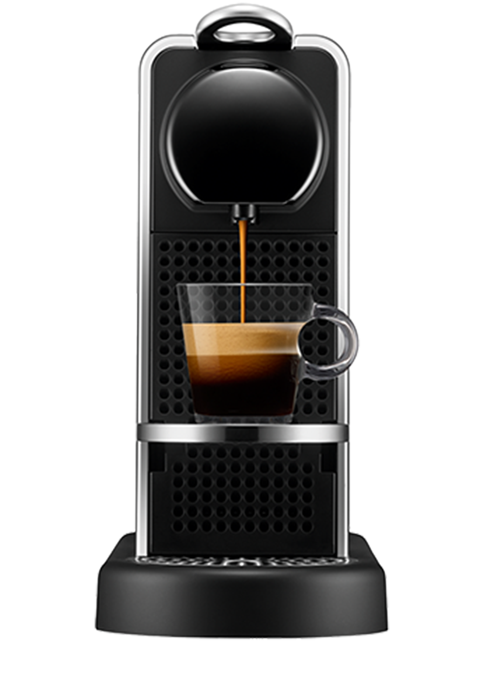 Nespresso CitiZ Platinum Edelstahl C-Range Original Kaffeemaschine