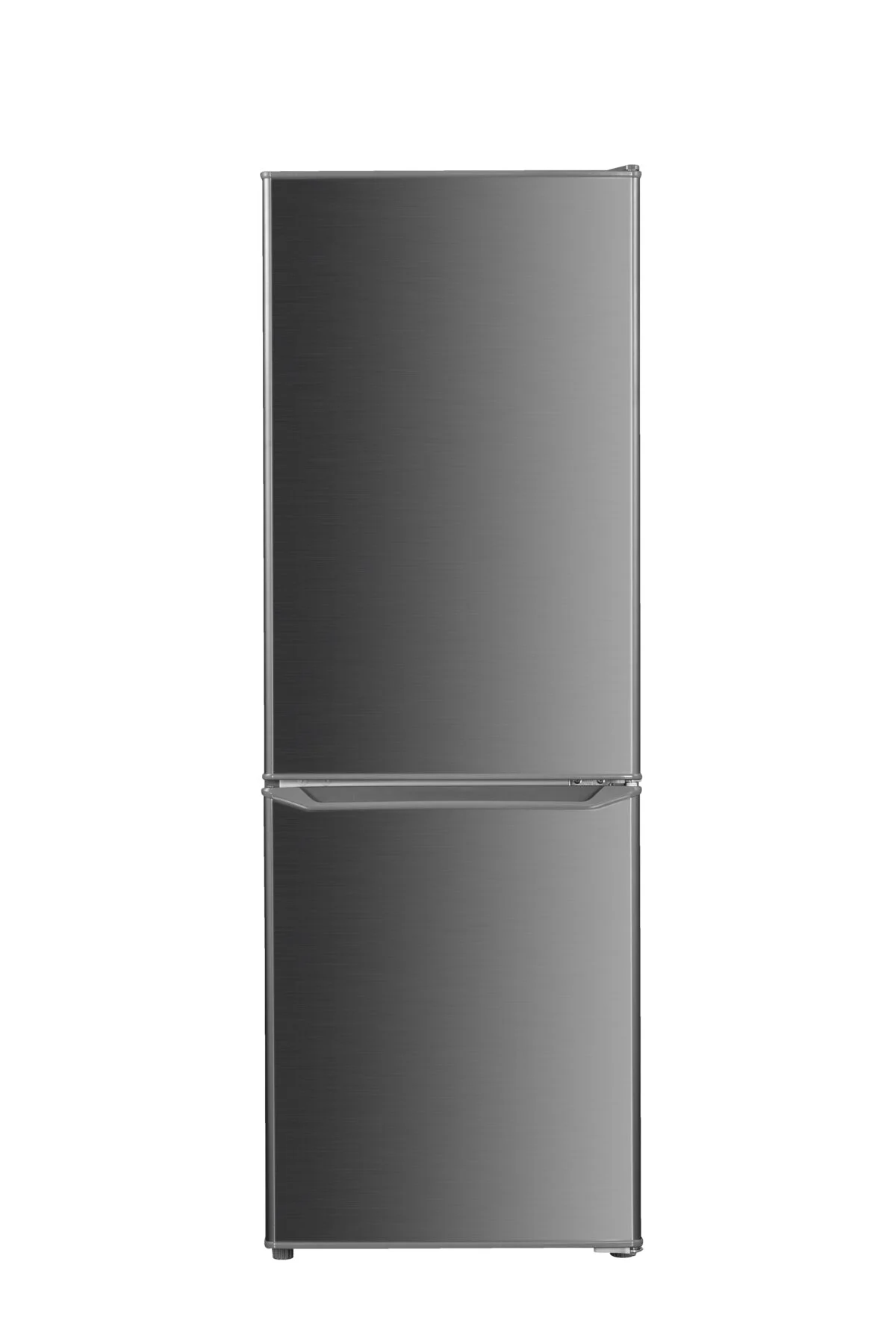 OK OFK411DIN koelkast met vriezer (D, 155 kWh, 1426 mm hoog, RVS lo)