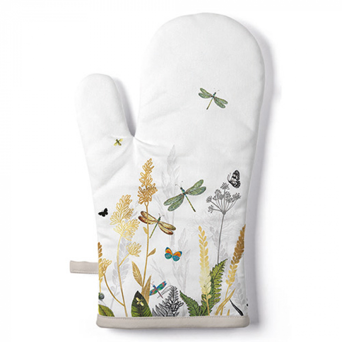 Ambiente Papierserviette Tray Melamine – Tablett – 13 x 21 cm - Bumblebees in the Meadow –
