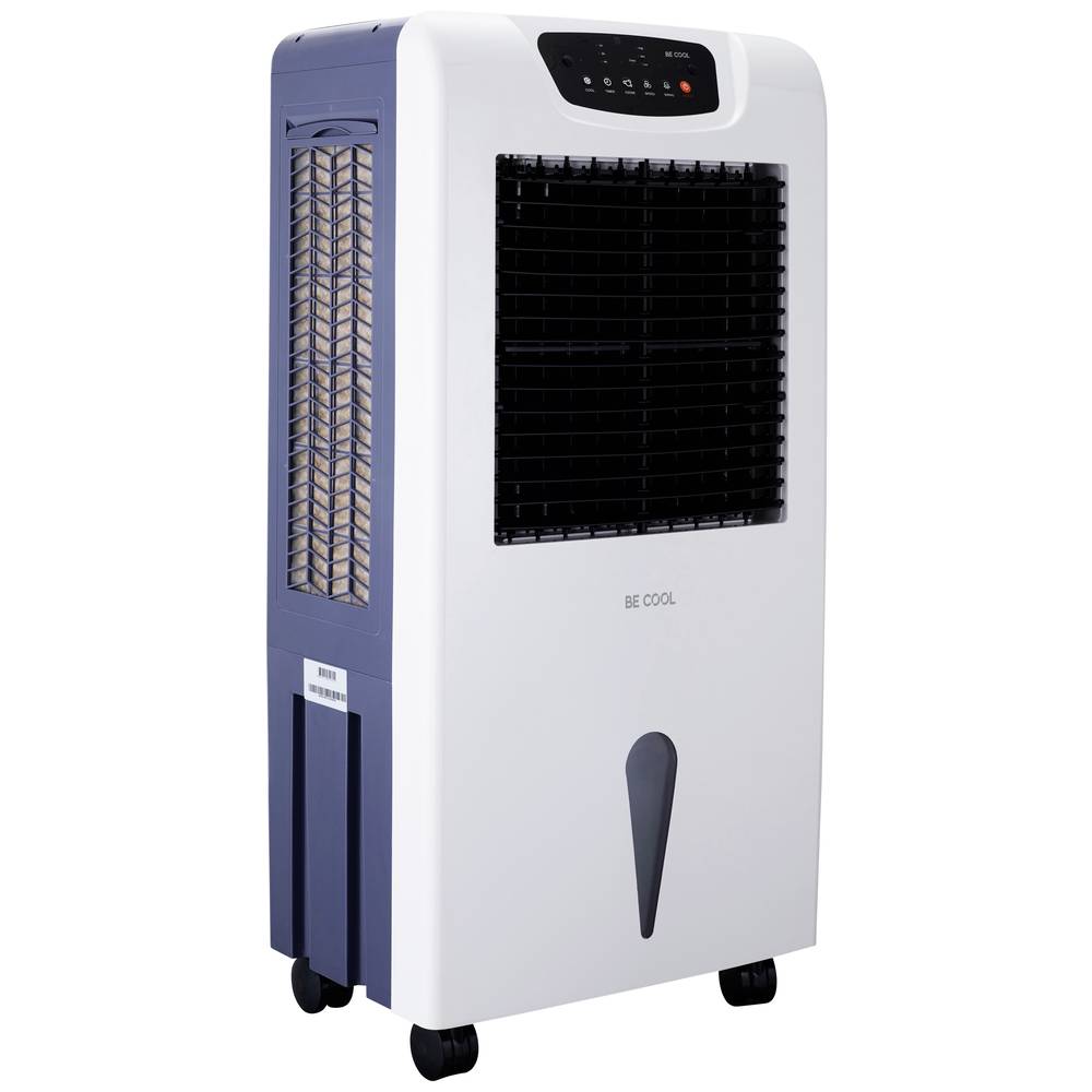 becool Be Cool Luftkühler 205W (L x B x H) 61 x 46.2 x 125cm Weiß, Grau LED-Kontrollleuchte, Timer, mit F