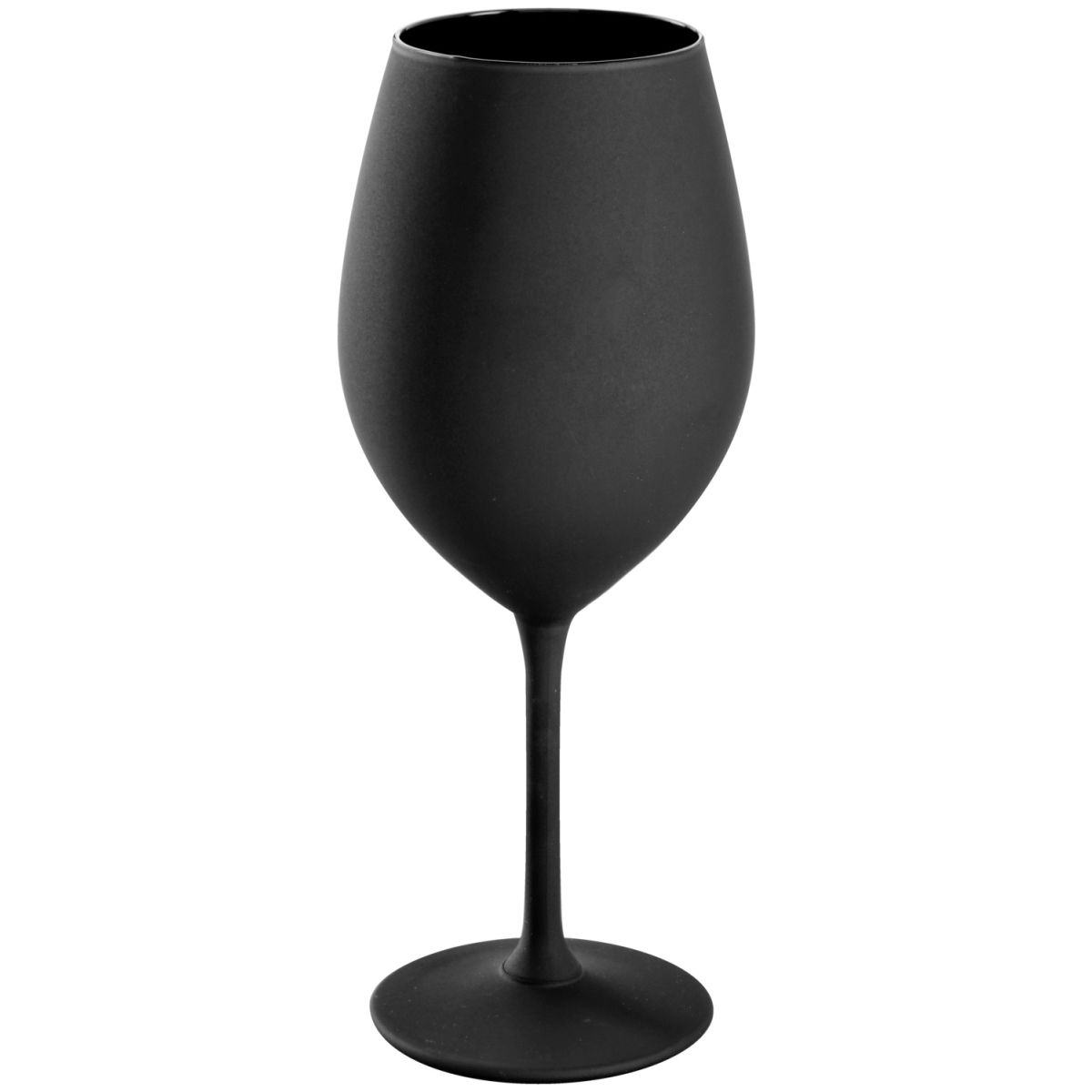 Vega Wijnglas Elanie; 410ml, 6x20.5 cm (ØxH); zwart; 6 stuk / verpakking
