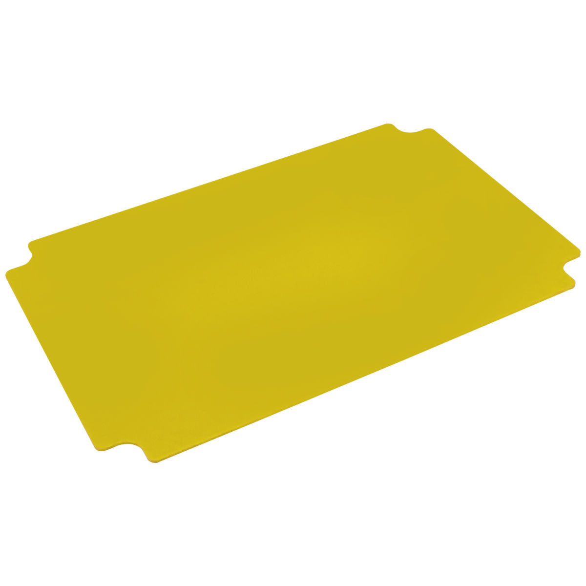 Schneider Reserve-snijplank GN 1/1; 53x32.5x0.3 cm (LxBxH); geel; 6 stuk / verpakking
