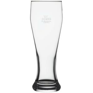 Pasabahçe Weizenbierglas Lauta; 665ml, 8.4x23.4 cm (ØxH); transparant; 0.5 l vulstreepje, 6 stuk / verpakking