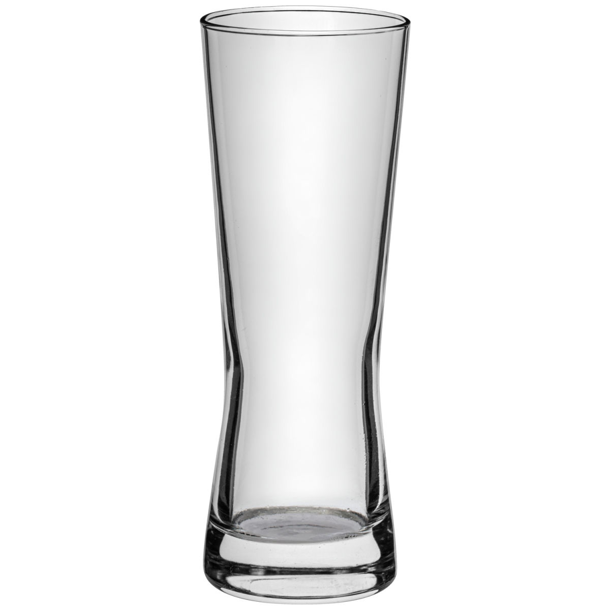 Borgonovo Weizenbierglas Monaco; 270ml, 6.3x17.4 cm (ØxH); transparant; 0.2 l vulstreepje, 6 stuk / verpakking