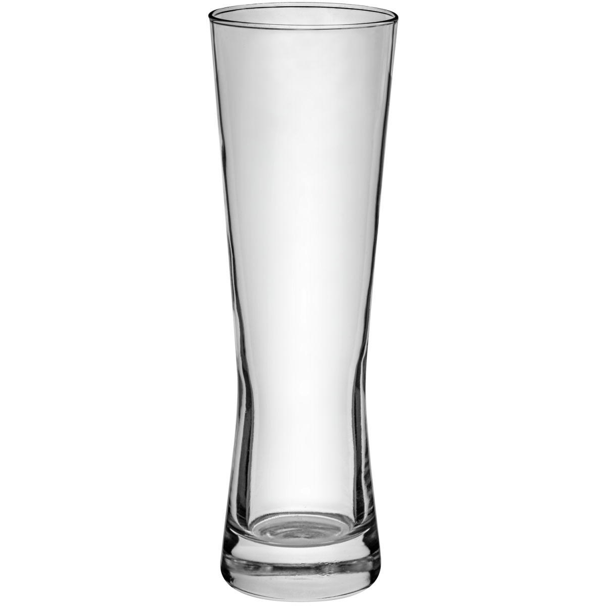 Borgonovo Weizenbierglas Monaco; 615ml, 7.9x24.8 cm (ØxH); transparant; 0.5 l vulstreepje, 6 stuk / verpakking