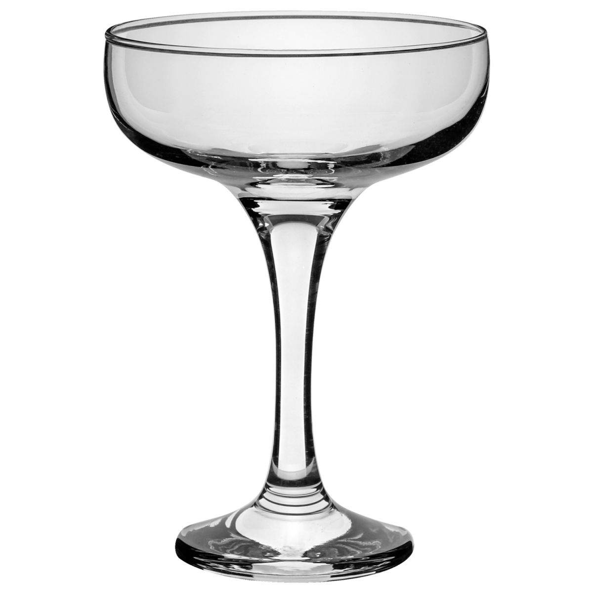 LAV Champagneglas Misket; 235ml, 9.6x13.5 cm (ØxH); transparant; 6 stuk / verpakking