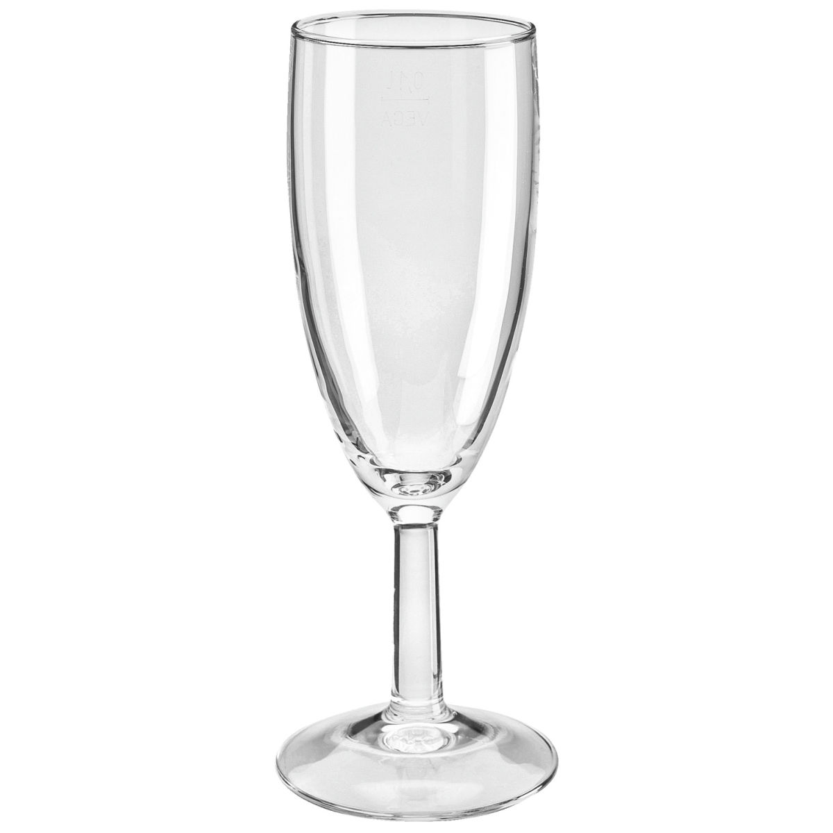 Vega Champagneglas Niki zonder vulstreepje; 160ml, 5.1x15.7 cm (ØxH); transparant; 12 stuk / verpakking