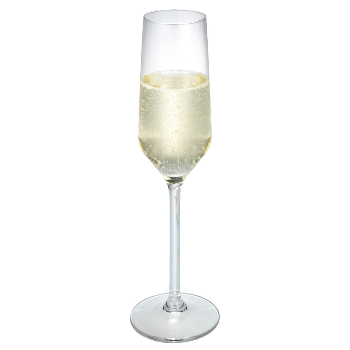 Royal leerdam Champagneglas Carré zonder vulstreepje; 220ml, 4.8x23 cm (ØxH); transparant; 6 stuk / verpakking