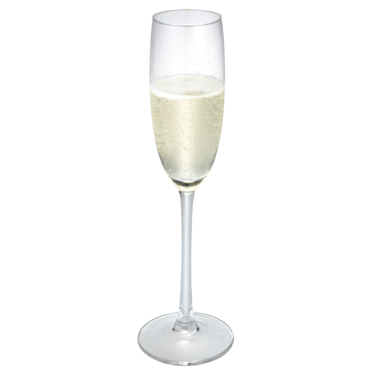 Royal leerdam Champagneglas Plaza met vulstreepje; 200ml, 6x5.2x23 cm (ØxØxH); transparant; 0.1 l vulstreepje, 6 stuk / verpakking