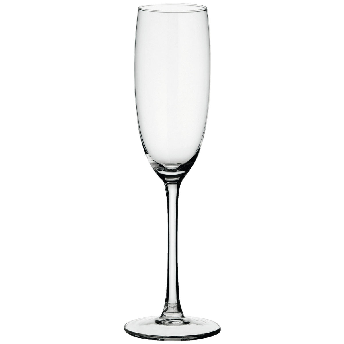 Royal leerdam Champagneglas Plaza zonder vulstreepje; 200ml, 6x23 cm (ØxH); transparant; 6 stuk / verpakking