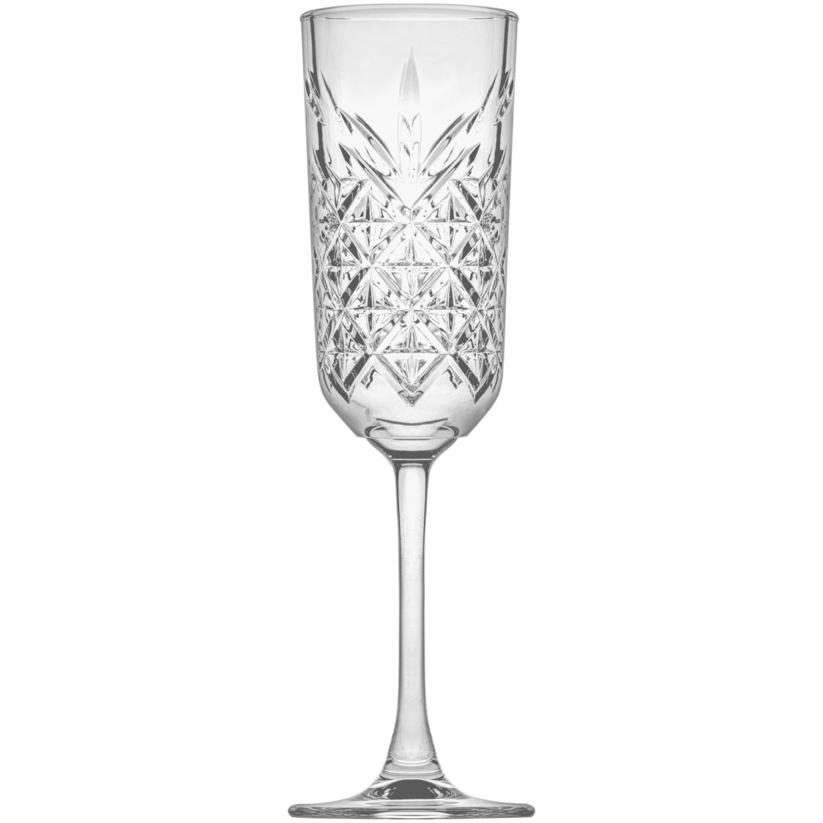 Pasabahçe Champagneglas Timeless; 175ml, 6x22.5 cm (ØxH); transparant; 6 stuk / verpakking