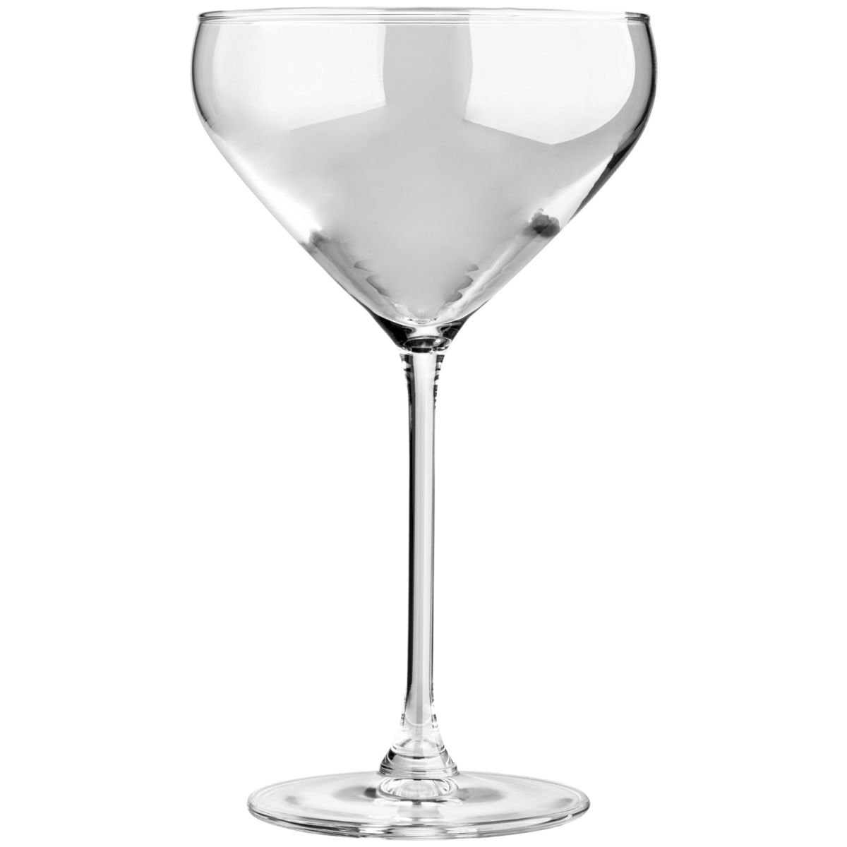 Vega Champagne coupe Amilia zonder vulstreepje; 300ml, 9.7x17.3 cm (ØxH); transparant; 6 stuk / verpakking