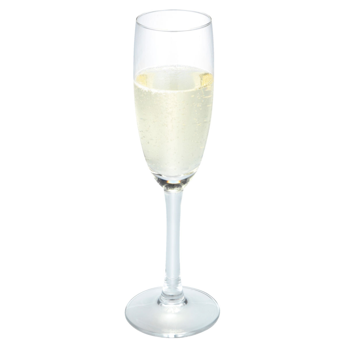 Royal leerdam Champagneglas Claret met vulstreepje; 170ml, 5.5x5x19.2 cm (ØxØxH); transparant; 0.1 l vulstreepje, 12 stuk / verpakking