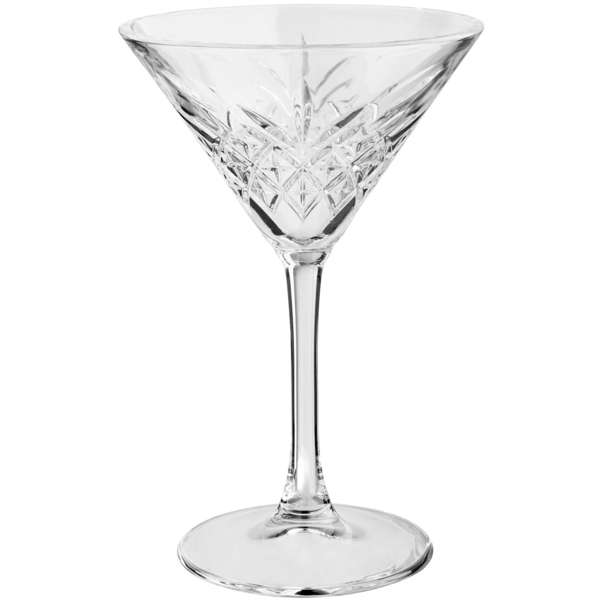 Pasabahçe Martini-/cocktailglas Timeless; 230ml, 11.6x17.2 cm (ØxH); transparant; 6 stuk / verpakking