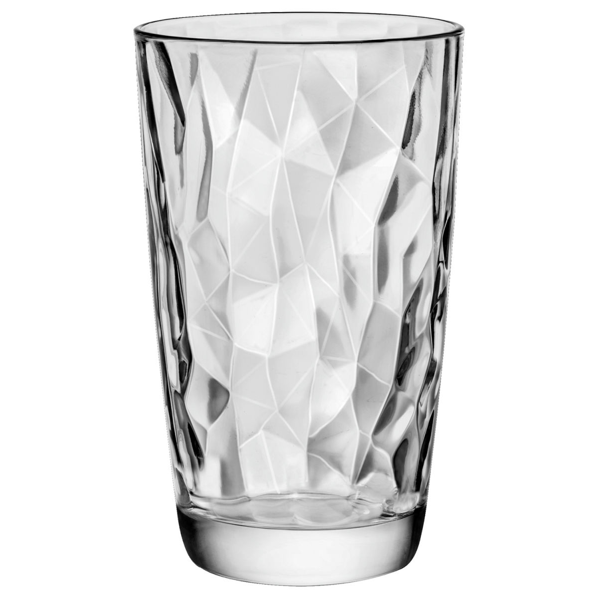 Bormioli Rocco Longdrinkglas Diamond; 470ml, 8.5x14.3 cm (ØxH); transparant; 6 stuk / verpakking