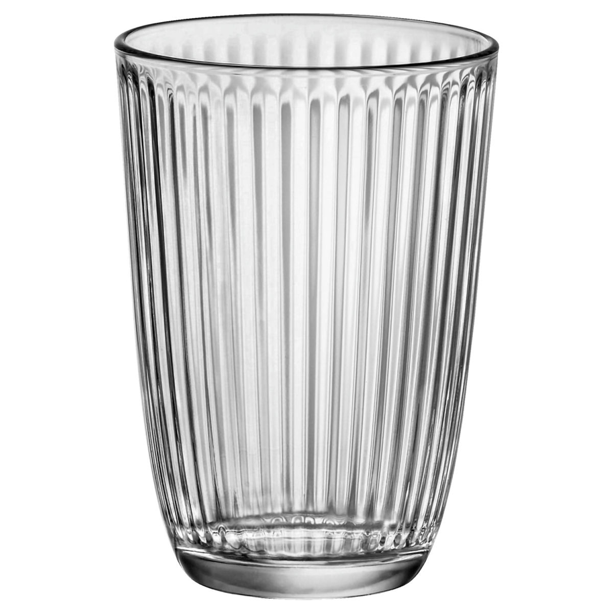 Bormioli Rocco Longdrinkglas Line; 390ml, 8.4x12 cm (ØxH); transparant; 12 stuk / verpakking