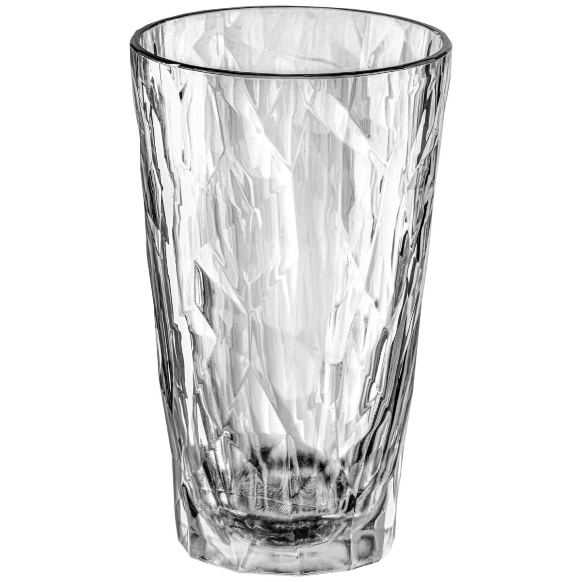 Koziol Longdrinkglas Tumbler Club No. 6 Superglas; 410ml, 8.7x14.1 cm (ØxH); transparant; 0.3 l vulstreepje, 45 stuk / verpakking