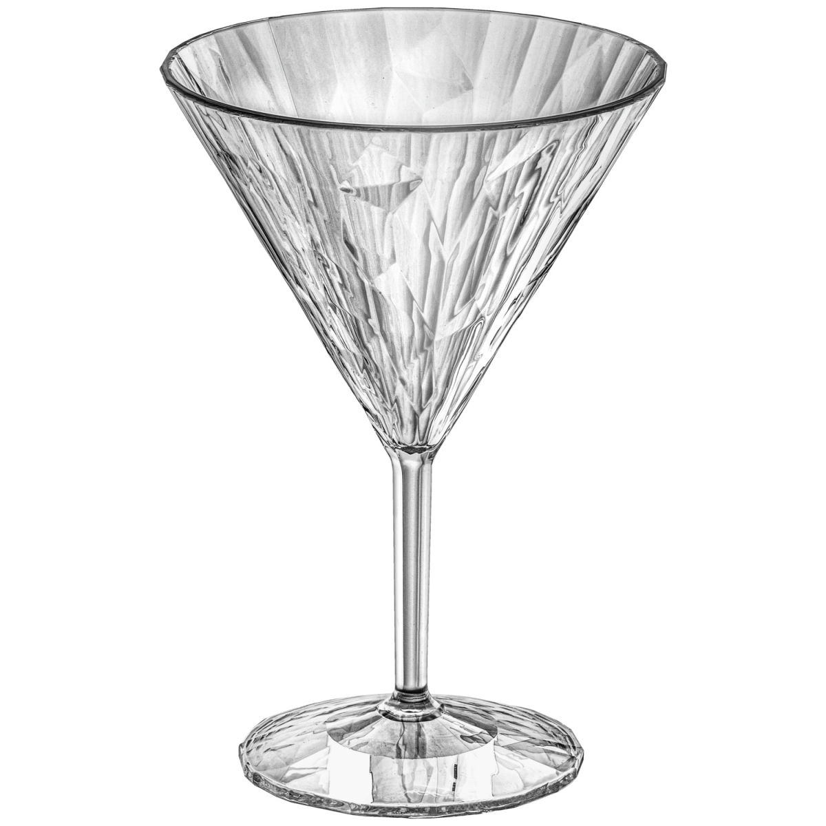 Koziol Martiniglas Martini Club No. 12 Superglas; 250ml, 12x17.4 cm (ØxH); transparant; 76 stuk / verpakking