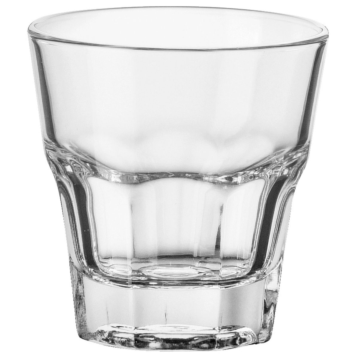 Pasabahçe Glas Casablanca stapelbaar; 140ml, 7x7.6 cm (ØxH); transparant; 12 stuk / verpakking