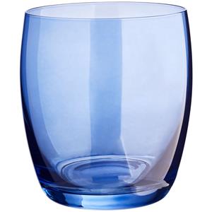 Vega Glas Amantea Crystal; 450ml, 8.2x9.9 cm (ØxH); blauw; 6 stuk / verpakking