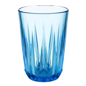 APS Waterglas Crystal; 150ml, 7x9.5 cm (ØxH); blauw