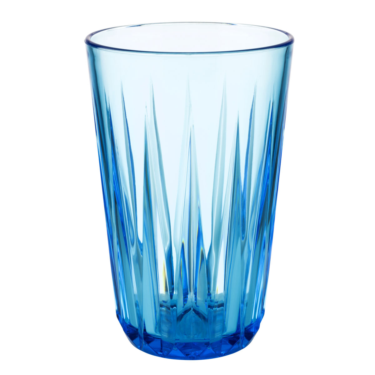APS Waterglas Crystal; 300ml, 8x12.5 cm (ØxH); blauw