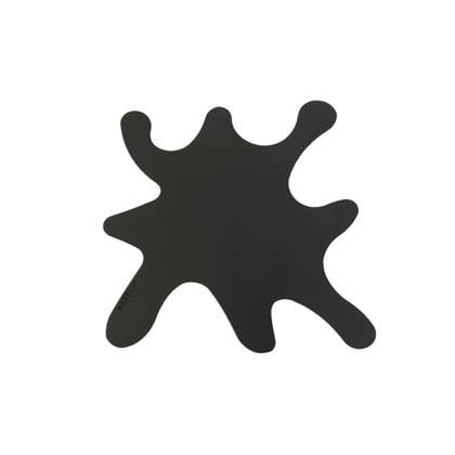 NOOBLU Deco onderlegger SPLASH - black - 30 x 30 cm