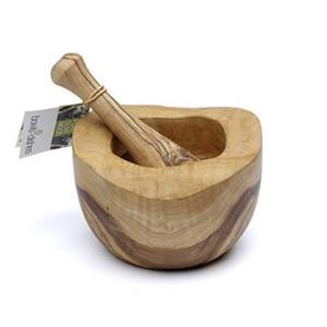 Bowls and Dishes Pure Olive Wood Olijfhouten Vijzel 10 cm