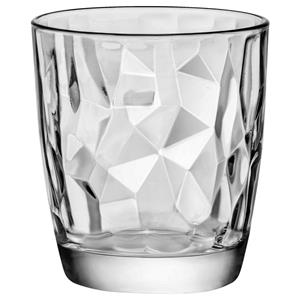 Bormioli Rocco Universeel glas Diamond; 305ml, 8.4x9.2 cm (ØxH); transparant; 6 stuk / verpakking