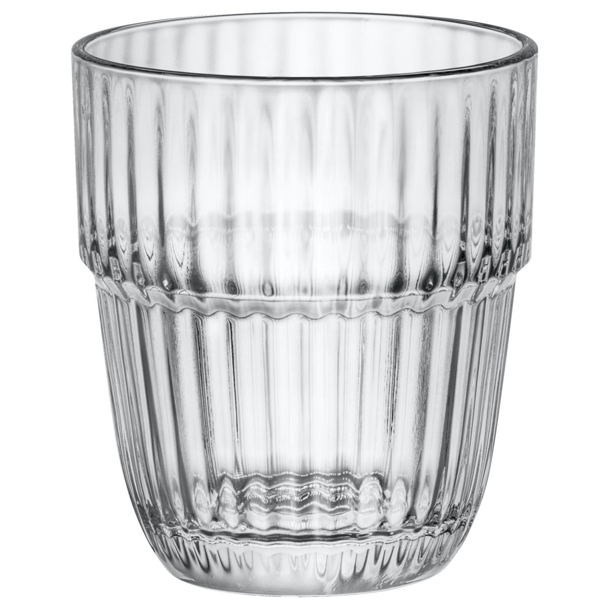 Bormioli Rocco Waterglas Barshine stapelbaar; 395ml, 9.1x10 cm (ØxH); transparant; 6 stuk / verpakking