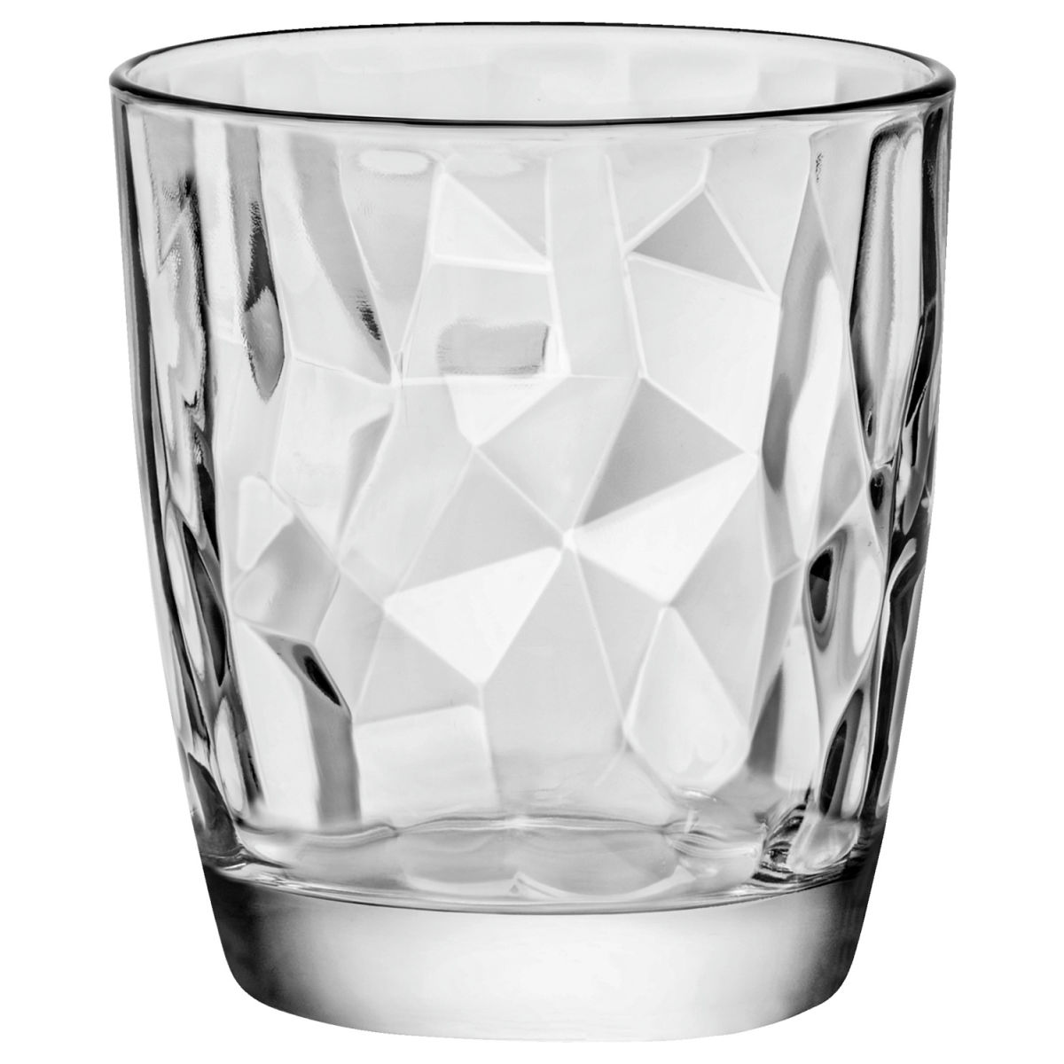 Bormioli Rocco Universeel glas Diamond; 385ml, 9.1x10.2 cm (ØxH); transparant; 6 stuk / verpakking