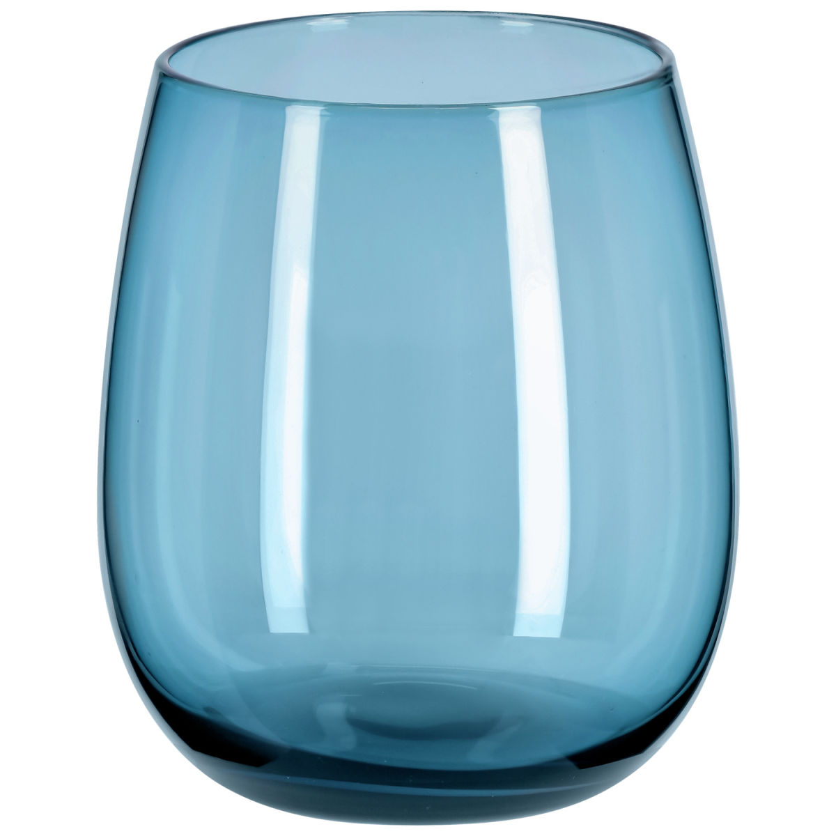 Vega Glas Bea; 375ml, 7x9.4 cm (ØxH); blauw; 6 stuk / verpakking