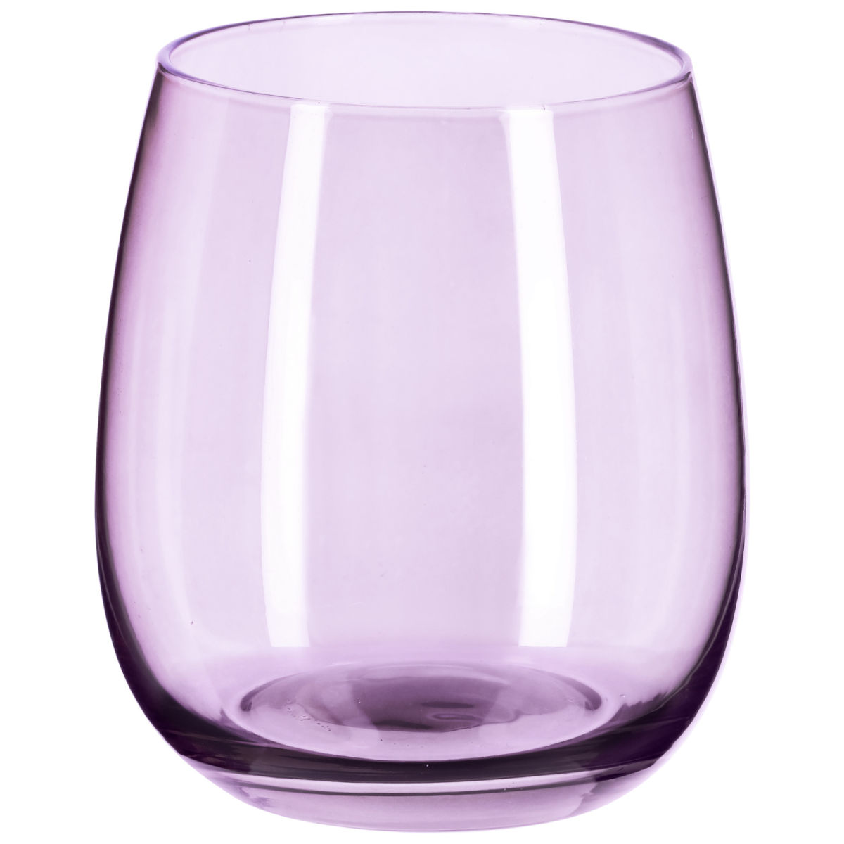 Vega Glas Bea; 375ml, 7x9.4 cm (ØxH); rosa; 6 stuk / verpakking
