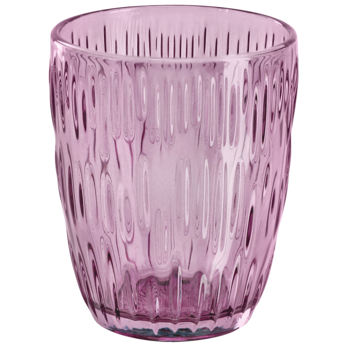 Vega Waterglas Kalea; 280ml, 8x9.8 cm (ØxH); lila; 6 stuk / verpakking