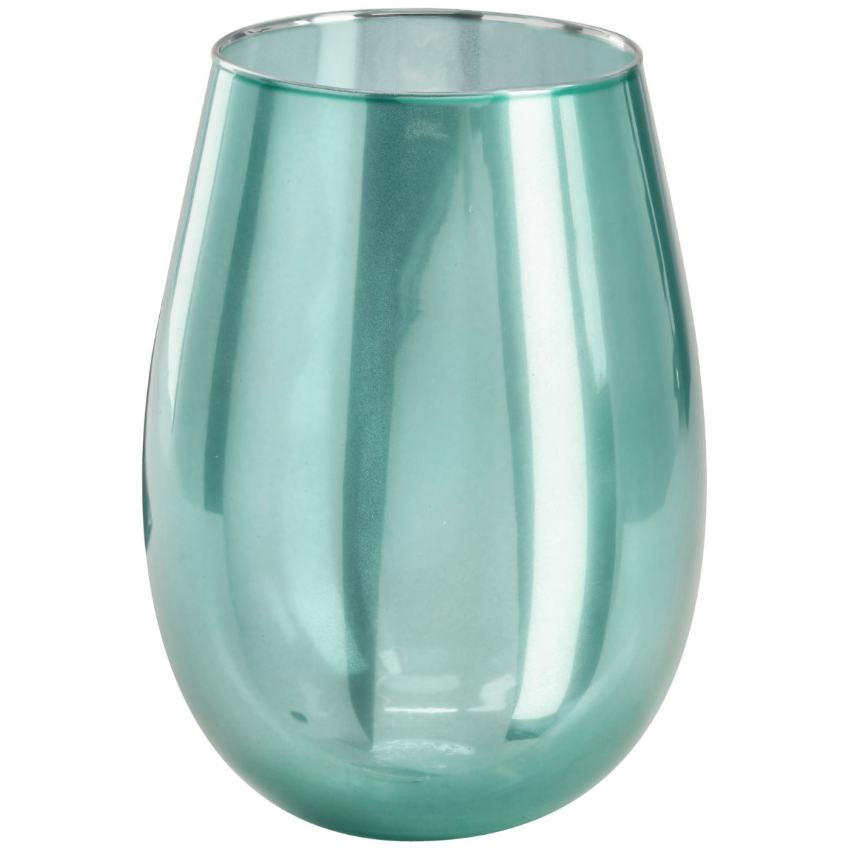 Vega Waterglas Aluna; 500ml, 8.2x12.3 cm (ØxH); turquoise; 6 stuk / verpakking