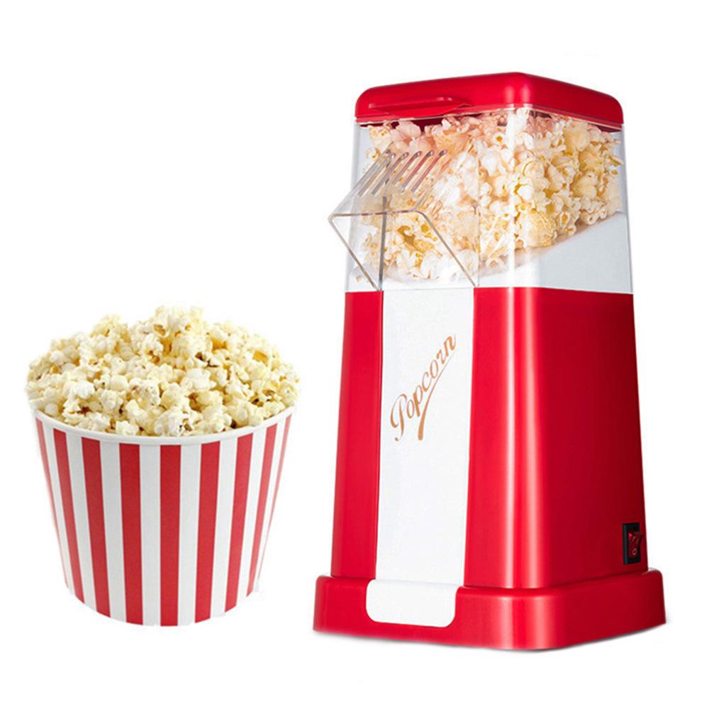 JJ-Home Mini Popper Corn Air Popcorn Maker met transparante behuizing