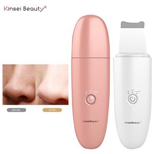 Kinsei Beauty Ultrasone huid scrubber deep face cleaning machine peeling schop gezichtsporiën schoner gezicht huid scrubber face lift machine