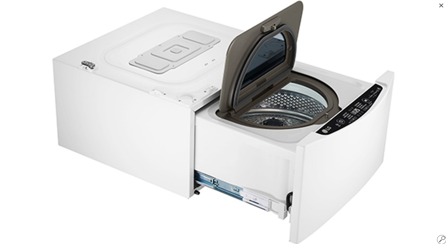 LG FH8G1MINI wasmachine te gebruiken in combinatie met geselecteerde  wasmachines