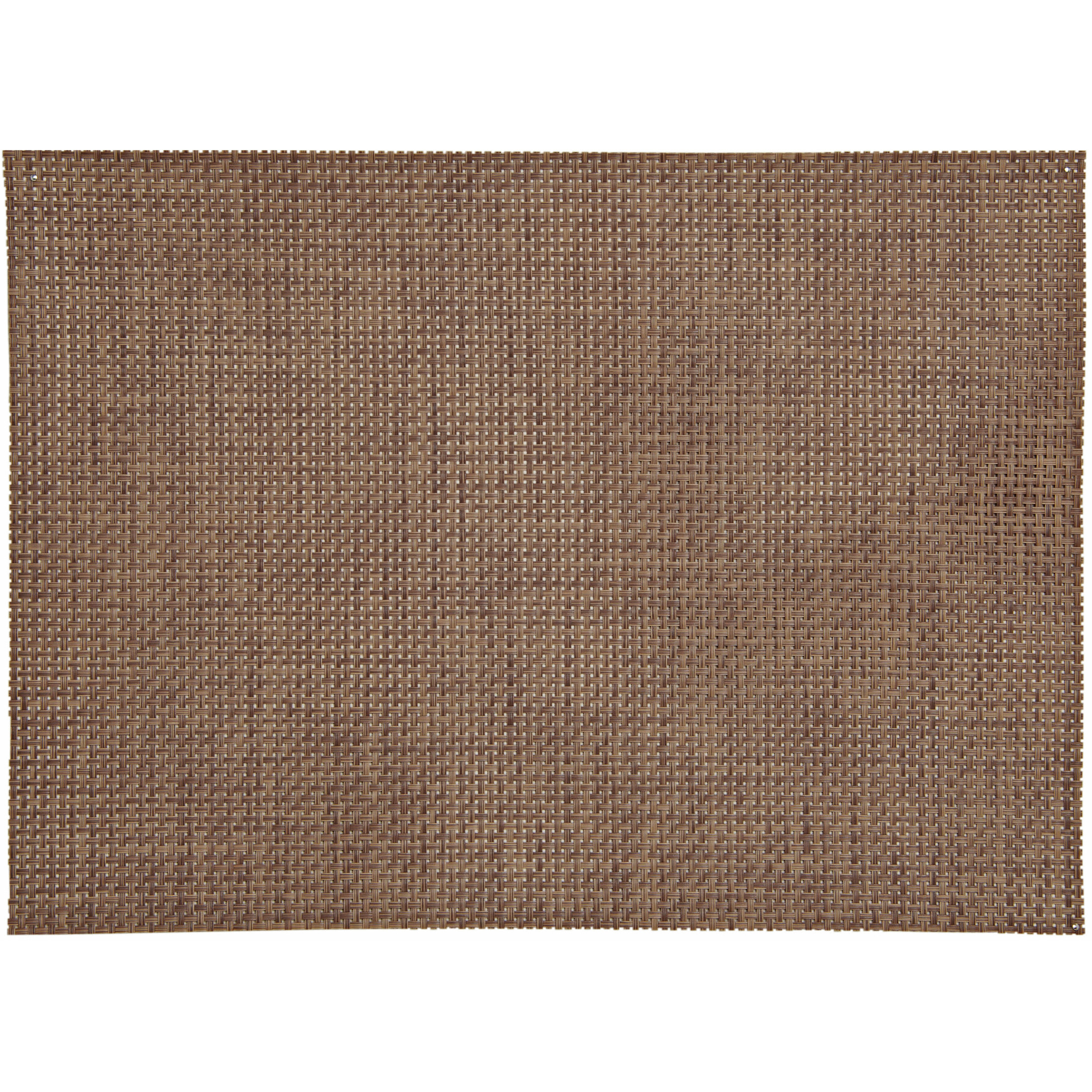 Merkloos 1x Placemats jute bruin geweven/gevlochten 45 x 30 cm -