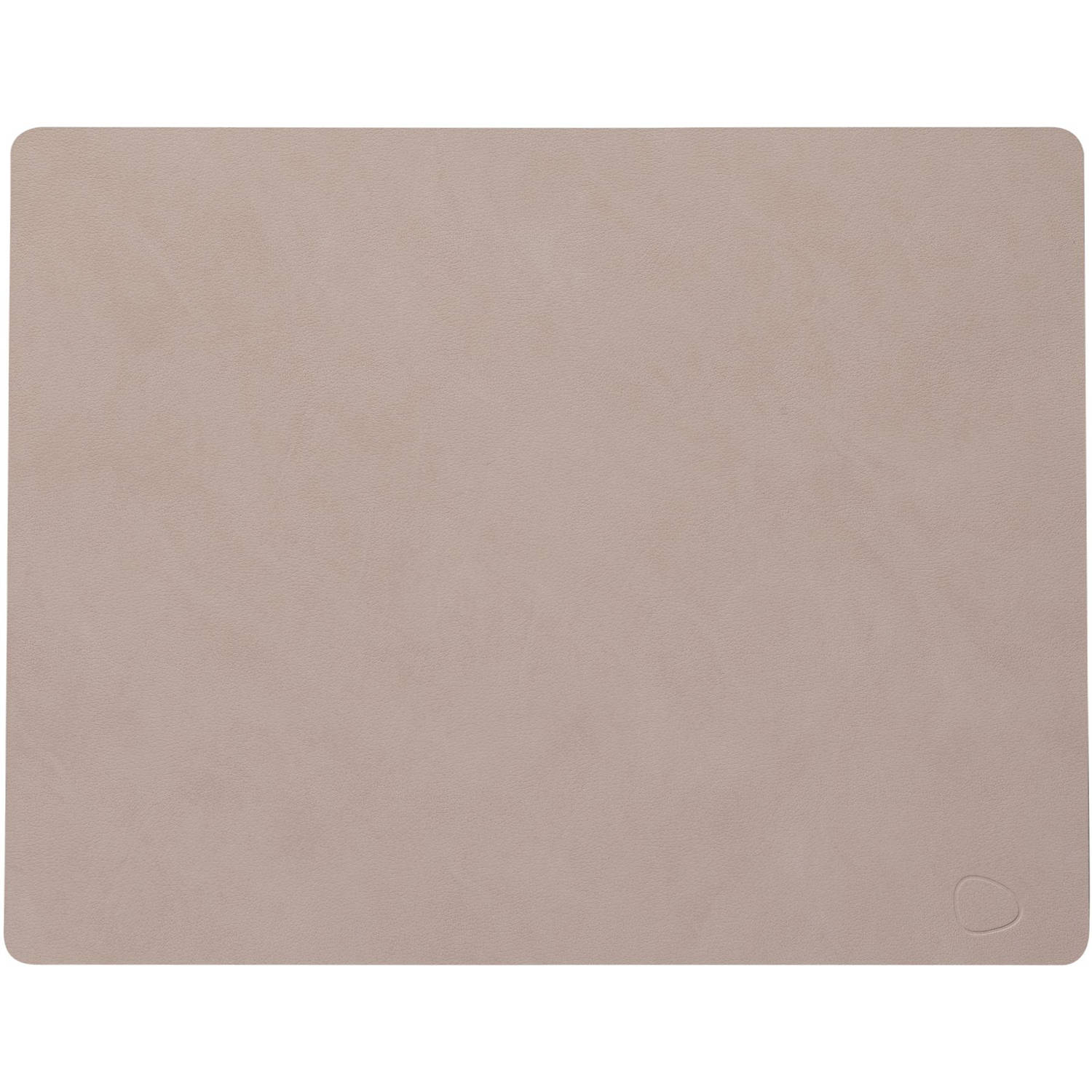 LIND DNA  Dinner Mat Square - Placemat 35x45cm Nupo Clay Brown