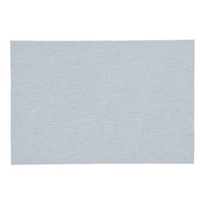 Merkloos 10x Placemats/onderleggers pastel blauw 30 x 45 cm -