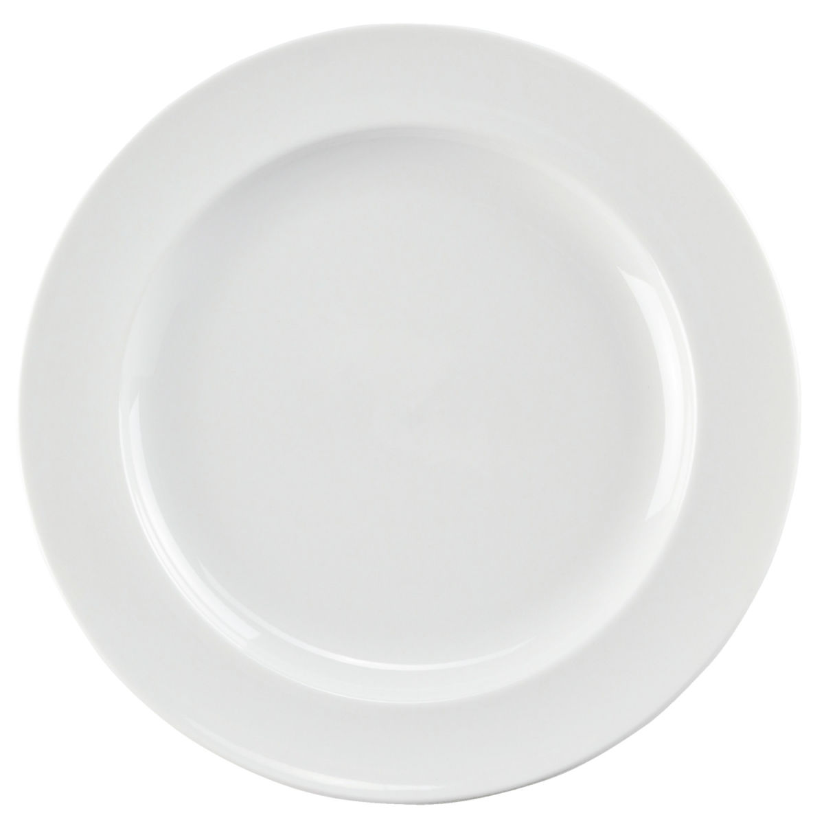 PULSIVA Plat bord Rondon; 19 cm (Ø); wit; rond; 6 stuk / verpakking