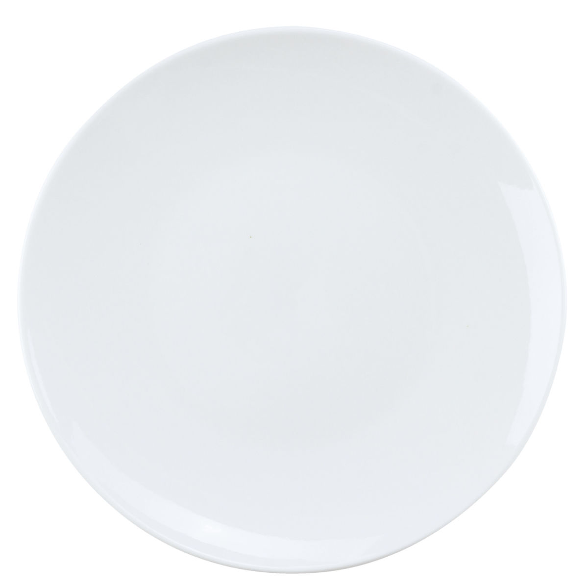 PULSIVA Platte borden Coupe; 26 cm (Ø); wit; rond; 6 stuk / verpakking