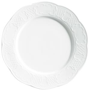 Vega Plat bord Menuett; 28 cm (Ø); wit; rond; 6 stuk / verpakking