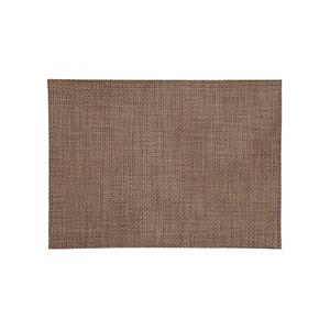 Merkloos 12x stuks placemats gevlochten bruin 45 x 30 cm -