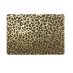 Merkloos 10x Placemats/onderleggers gouden panterprint 30 x 45 cm -