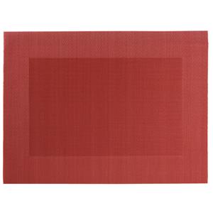 PULSIVA Placemat Nevada; 35x47 cm (BxL); rood; rechthoekig; 4 stuk / verpakking