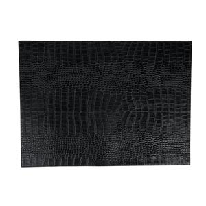 Vega Placemat Nobile; 32.5x44 cm (BxL); zwart; rechthoekig; 6 stuk / verpakking