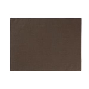 Vega Placemat Tecido recht; 32.5x44 cm (BxL); bruin; rechthoekig; 6 stuk / verpakking