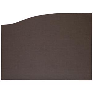 Vega Placemat Tecido schuin; 32.5x44 cm (BxL); bruin; rechthoekig; 6 stuk / verpakking